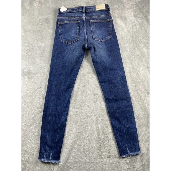 ZARA Trafaluc Denim Collection Women's Super Skinny Jeans US Size 2 (Pearls) NWT - Picture 14 of 16